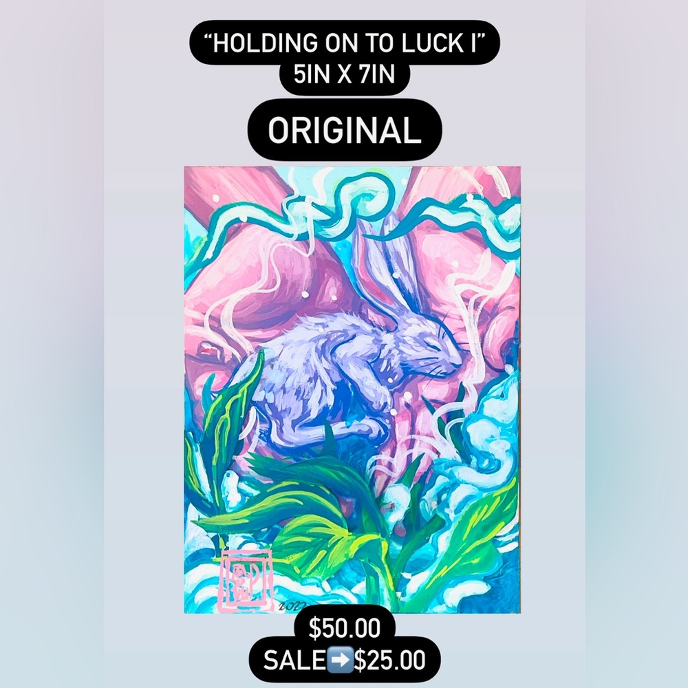 Small original art! On sale! by me!